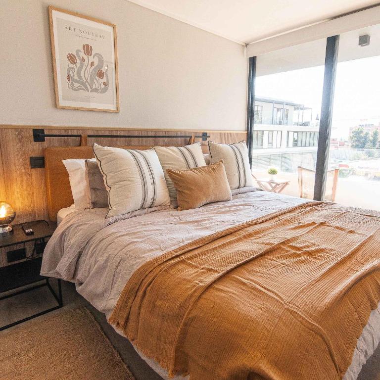 HOM 2bed with breakfast And terrace on floor 7 Los Dominicos - Apartamento - 36