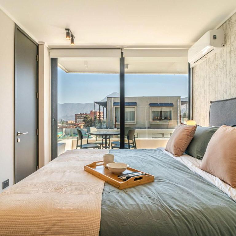 HOM 2bed with breakfas and terrace on floor 8 Las Condes - Apartamento - 1