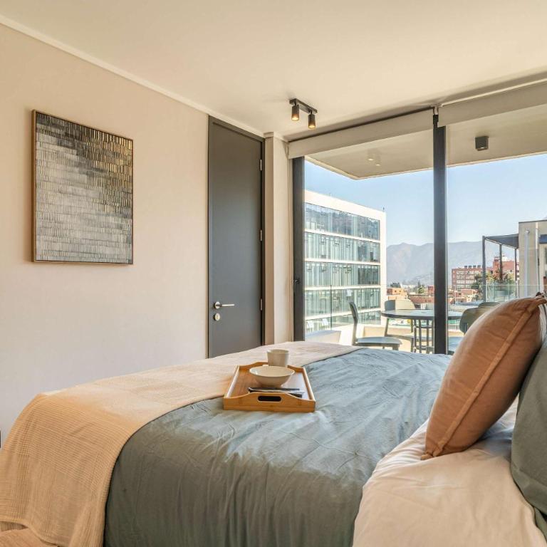 HOM 2bed with breakfas and terrace on floor 8 Las Condes - Apartamento - 23