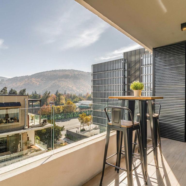 HOM 2-bed with breakfas and terrace on floor 9 Las Condes - Apartamento - 3