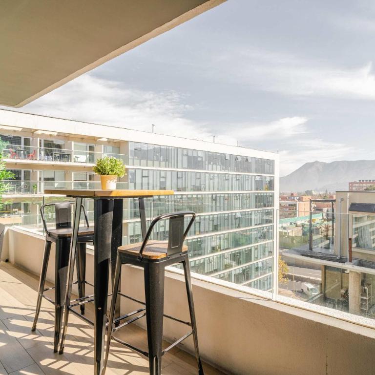 HOM 2-bed with breakfas and terrace on floor 9 Las Condes - Apartamento - 8