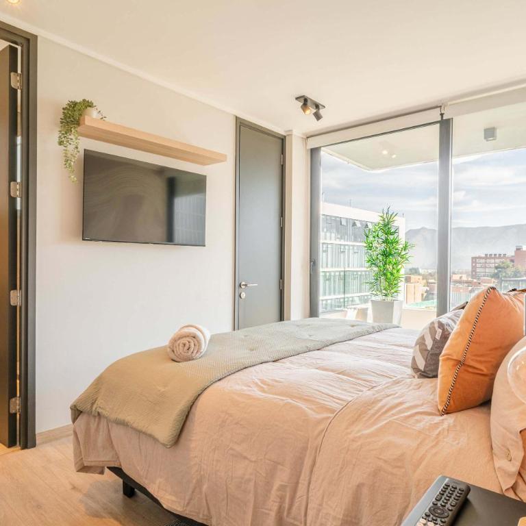 HOM 2-bed with breakfas and terrace on floor 9 Las Condes - Apartamento - 9