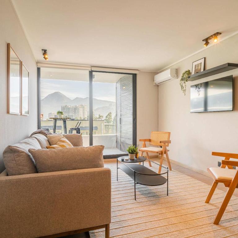 HOM 2-bed with breakfas and terrace on floor 9 Las Condes - Apartamento - 15