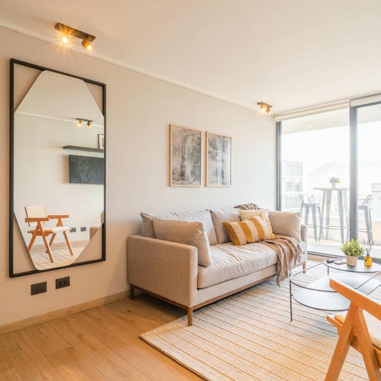 HOM 2-bed with breakfas and terrace on floor 9 Las Condes - Apartamento - 21