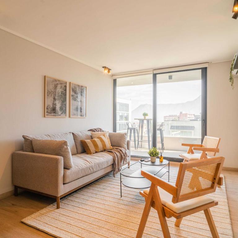 HOM 2-bed with breakfas and terrace on floor 9 Las Condes - Apartamento - 23