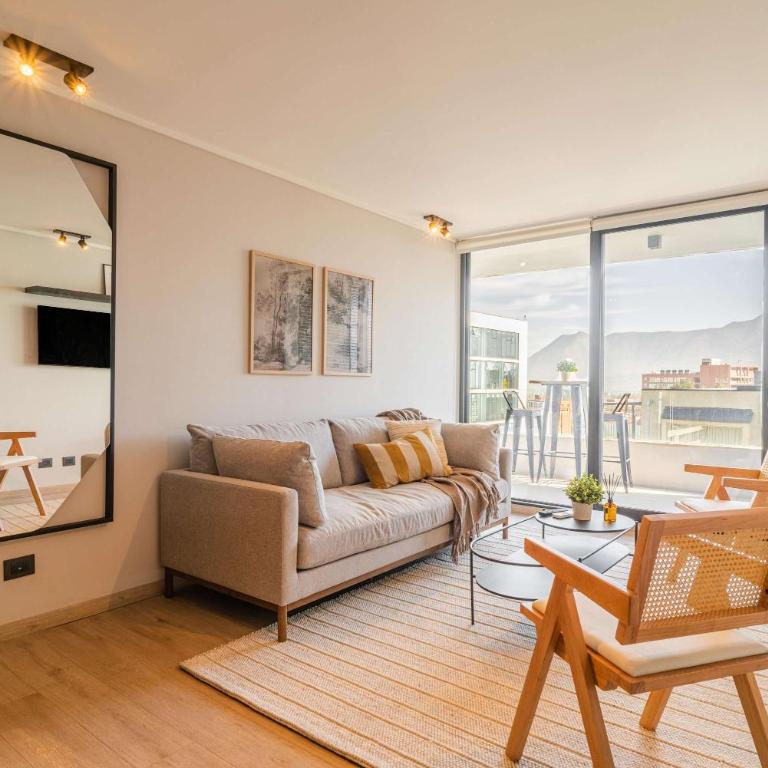 HOM 2-bed with breakfas and terrace on floor 9 Las Condes - Apartamento - 24