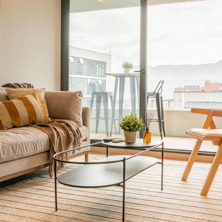 HOM 2-bed with breakfas and terrace on floor 9 Las Condes - Apartamento - 46