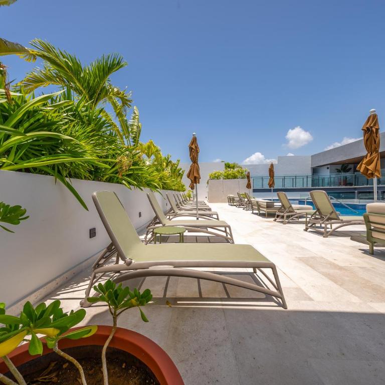 Rooftop Pool Apartment in Playa del Carmen - Apartment mit 2 Schlafzimmern - 33