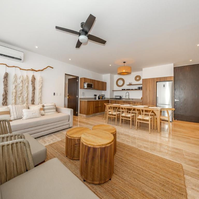 Rooftop Pool Apartment in Playa del Carmen - Apartment mit 2 Schlafzimmern - 20