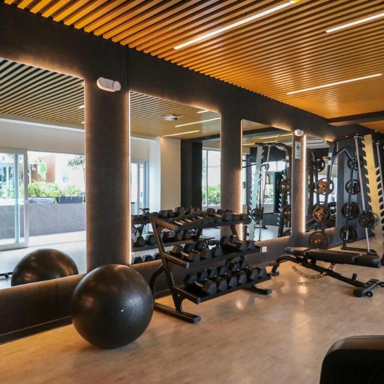 New Modern 2BR with Pool & Gym in Miraflores by geko - Apartamento de 2 dormitorios con balcón - 4