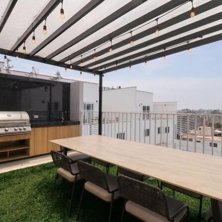 New Modern 2BR with Pool & Gym in Miraflores by geko - Apartamento de 2 dormitorios con balcón - 6