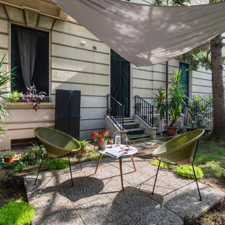 Private Garden & Metro 2 min - Wooden Wave Flat - Two-Bedroom Apartment - 43