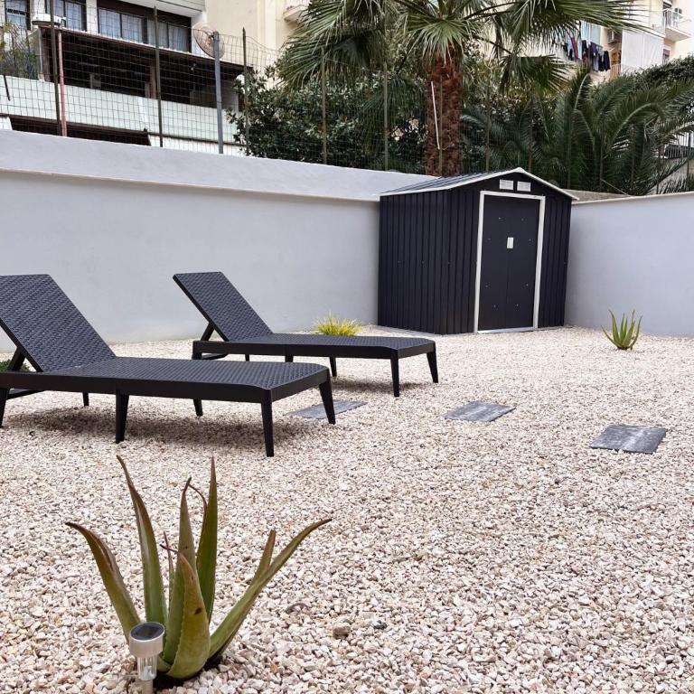 100 sqm terrace, close to the old town & shopping area & harbour - Appartamento con 2 Camere da Letto - 10