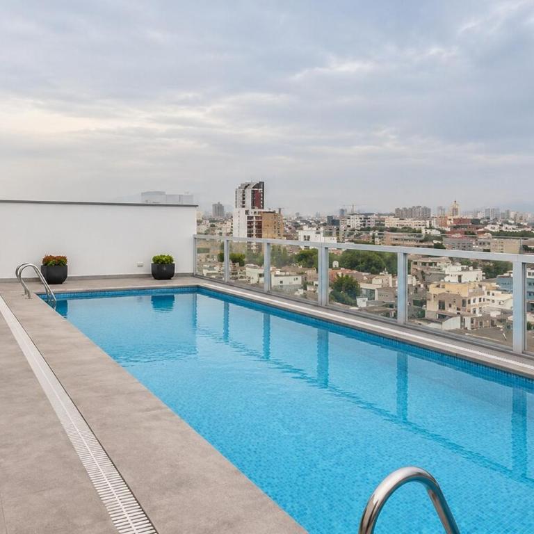 Departamento amoblado con piscina y gimnasio - Apartamento de 1 dormitorio - 9