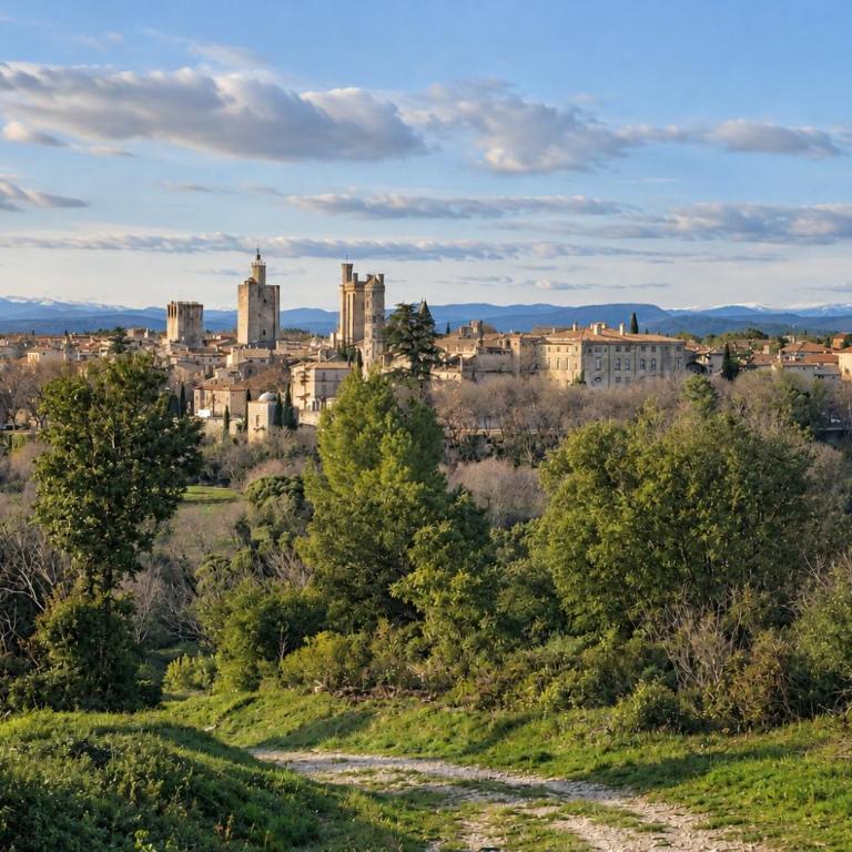 Penthouse with rooftop terrace - Uzès Place aux Herbes - Appartement 2 Chambres - 35