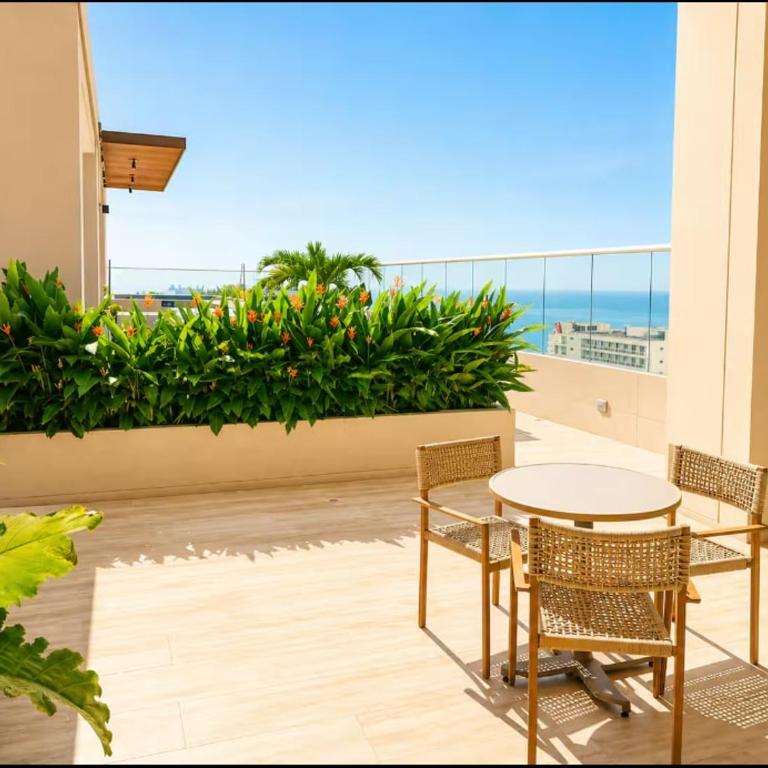 Terraz - One-Bedroom Apartment with Rooftop Spa Bath - 25