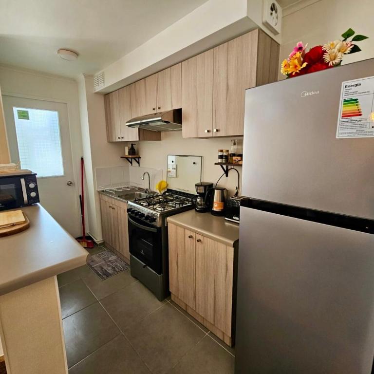 Departamento Volcán Villarrica cercano a todo - Apartamento de 2 dormitorios con balcón - 13