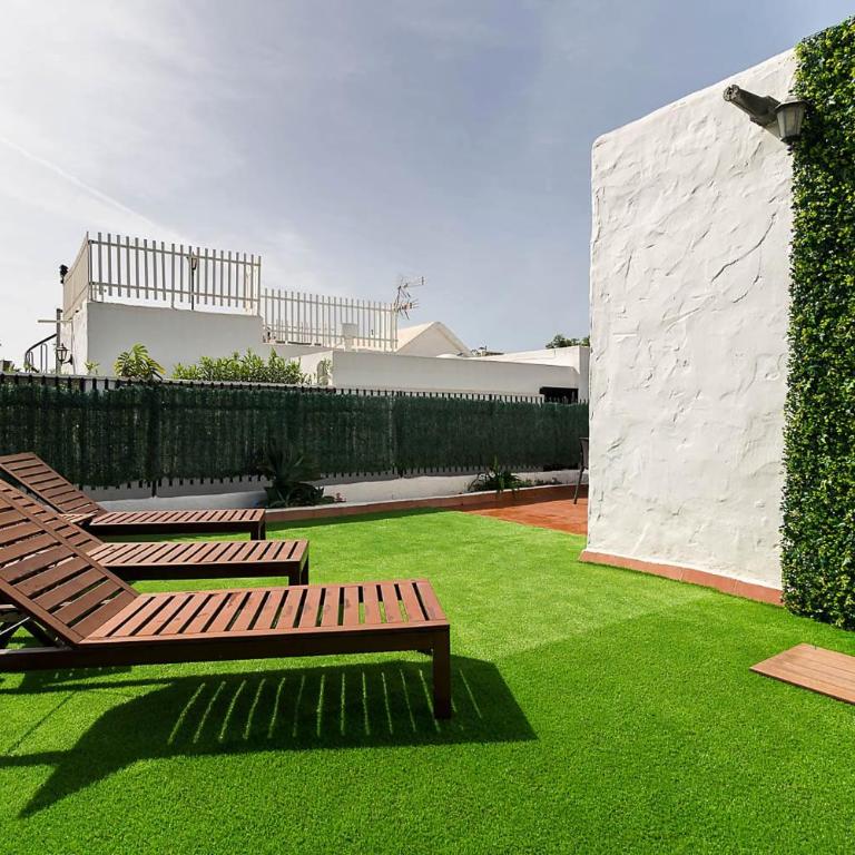 Sunset Bungalow reformado 3 hab · Terraza - Apartamento de 3 dormitorios - 1