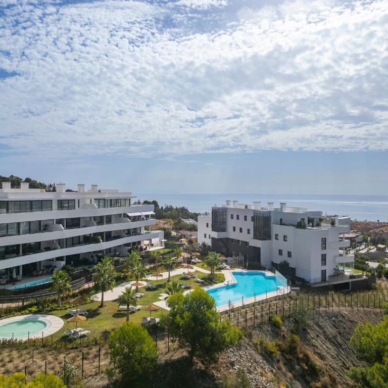 Palm Retreat, Wraparound Terrace Pool, Higuerón, Fuengirola - Apartment mit 3 Schlafzimmern - 40