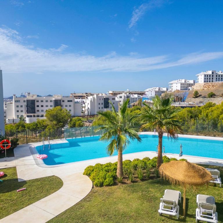 Palm Retreat, Wraparound Terrace Pool, Higuerón, Fuengirola - Apartment mit 3 Schlafzimmern - 29
