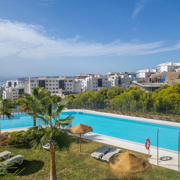 Palm Retreat, Wraparound Terrace Pool, Higuerón, Fuengirola - Apartment mit 3 Schlafzimmern - 30