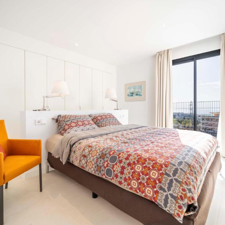 Palm Retreat, Wraparound Terrace Pool, Higuerón, Fuengirola - Apartment mit 3 Schlafzimmern - 18