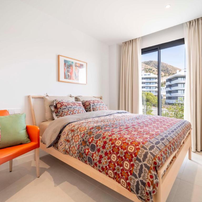 Palm Retreat, Wraparound Terrace Pool, Higuerón, Fuengirola - Apartment mit 3 Schlafzimmern - 19