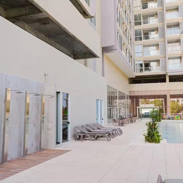 Moderno Apartamento Delventto Pozos Colorados - One-Bedroom Apartment - 22