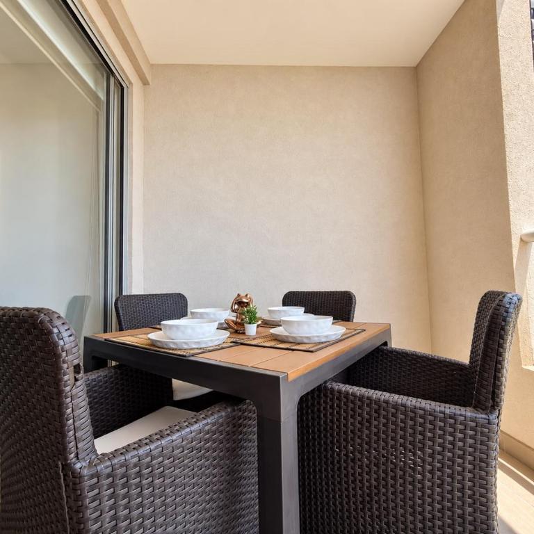 Piso 18 con balcón y vista al mar en Don Jaca, Santa Marta - One-Bedroom Apartment - 11