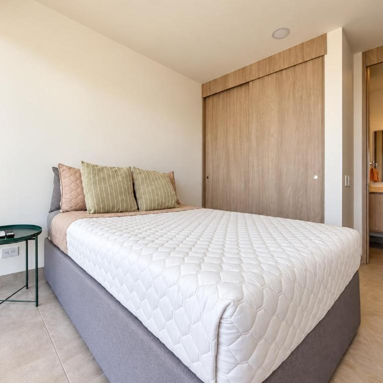 Piso 18 con balcón y vista al mar en Don Jaca, Santa Marta - One-Bedroom Apartment - 15