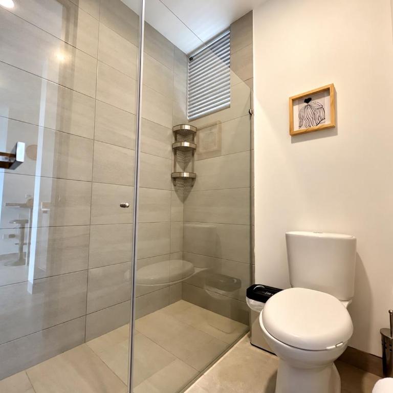 Piso 18 con balcón y vista al mar en Don Jaca, Santa Marta - One-Bedroom Apartment - 20