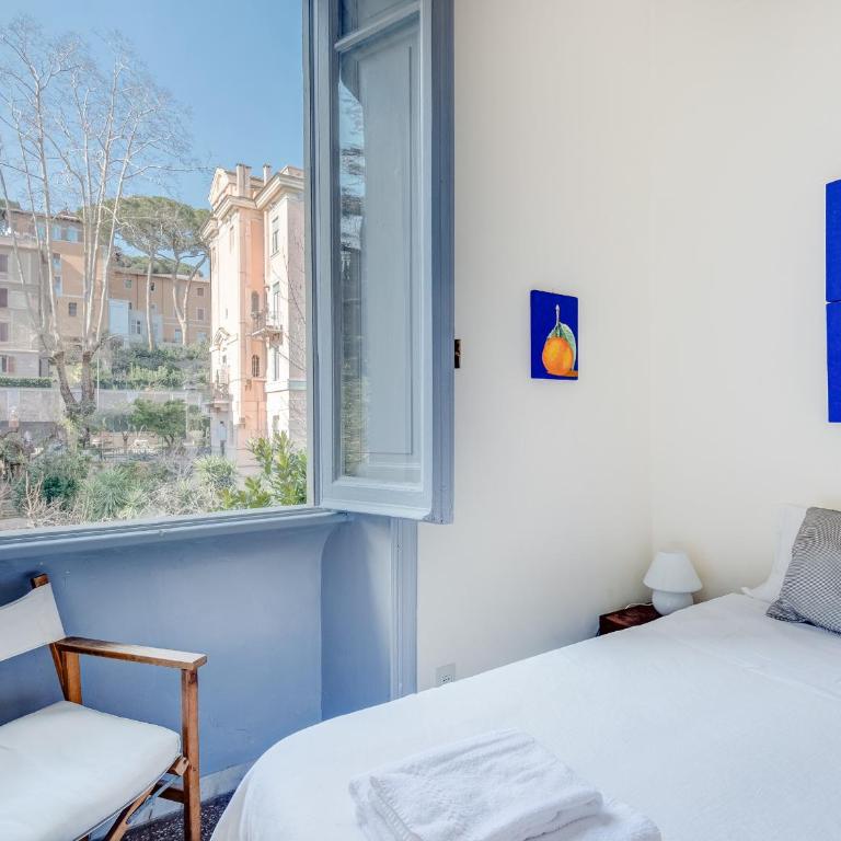 Trastevere Stylish Two Bedroom - Appartamento con doccia - 17