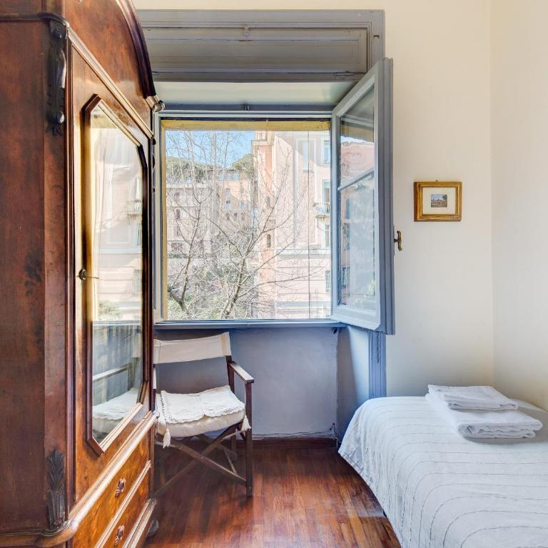 Trastevere Stylish Two Bedroom - Appartamento con doccia - 20