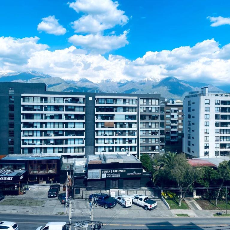 Las Condes Luxury Terrace, Andes Mountains view & Parking - Apartamento de 1 dormitorio - 1