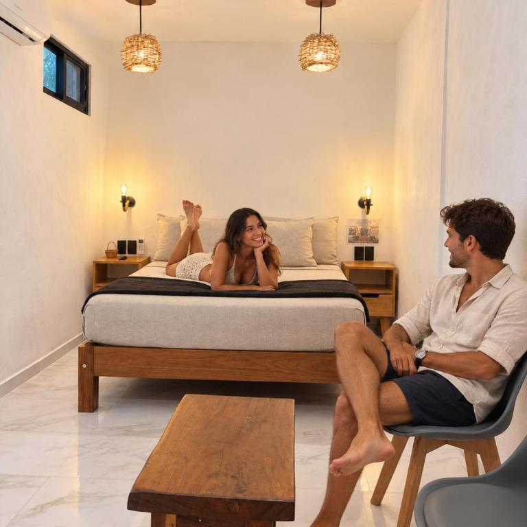 Hotel Isabella Bacalar Lagoon Front - Habitación Estándar - Cama extragrande - 1