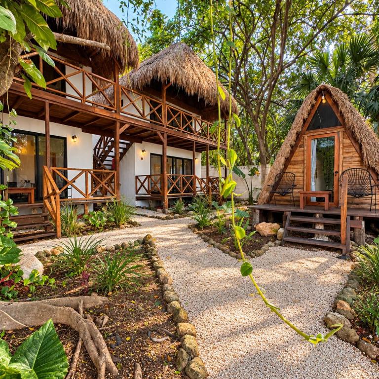 Hotel Isabella Bacalar Lagoon Front - Bungalow with Terrace Garden View - 1