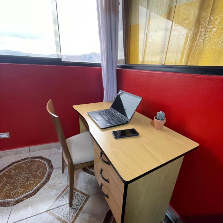 Apartment Complete San Blas View House 2 - Two-Bedroom Apartment with City View - 35