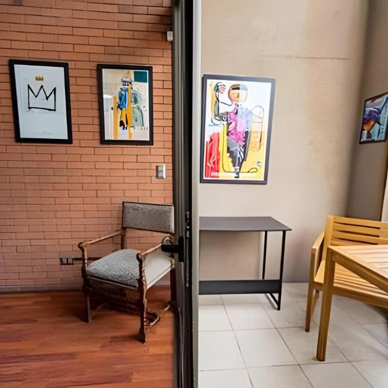 AR Dúplex | Lastarria y Cerro Santa Lucía - One-Bedroom Apartment - 12
