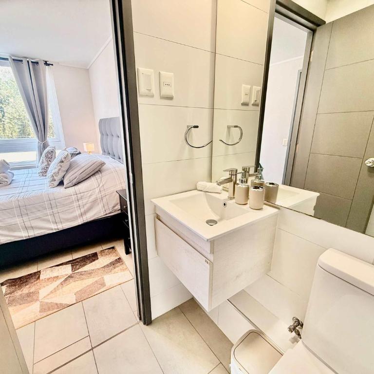 Cozy Suite Nunoa Near Stadium Pool & Gym - Apartamento - 4