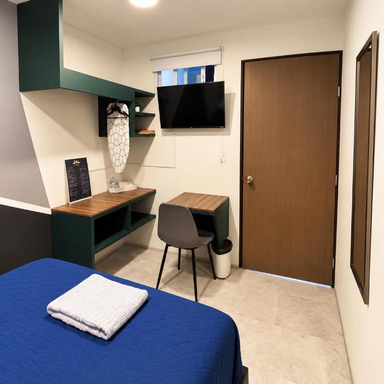 Allegro ApartHotel - Chambre Double avec Salle de Bains Commune - 3