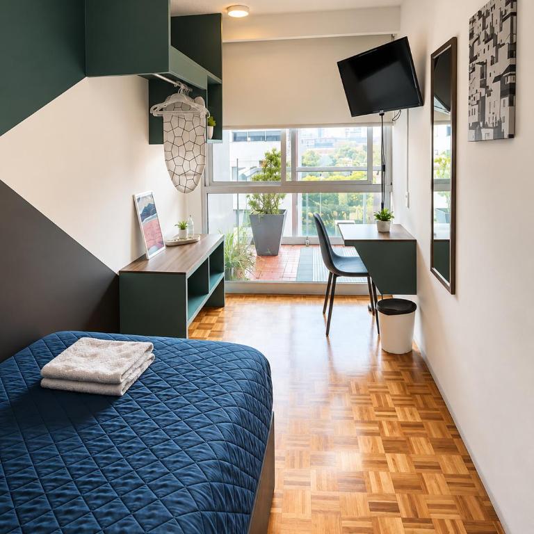 Allegro ApartHotel - Chambre Simple avec Salle de Bains Commune - 1