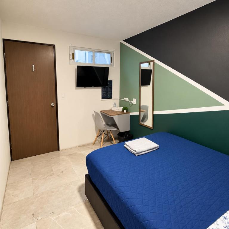 Allegro ApartHotel - Chambre Double avec Salle de Bains Commune - 3