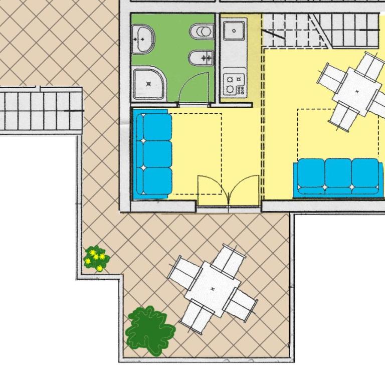 Residence Borgomare - Appartamento con 1 Camera da Letto (3 Adulti) - 3