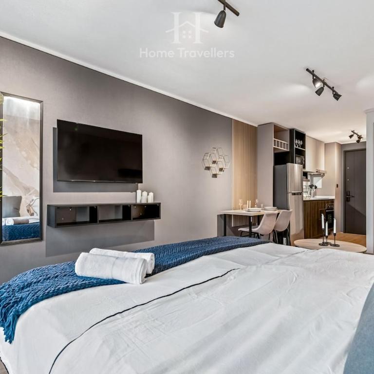 HT Comfortable studio in Ñuñoa for 3 people - Apartamento de 1 dormitorio - 20