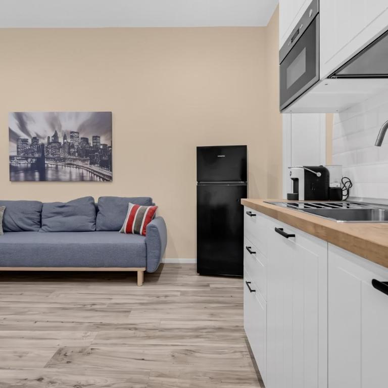Modern & Cozy Apartment near Metro M1 Villa San Giovanni Wi-Fi e AC D14 - Appartement 1 Chambre - 4