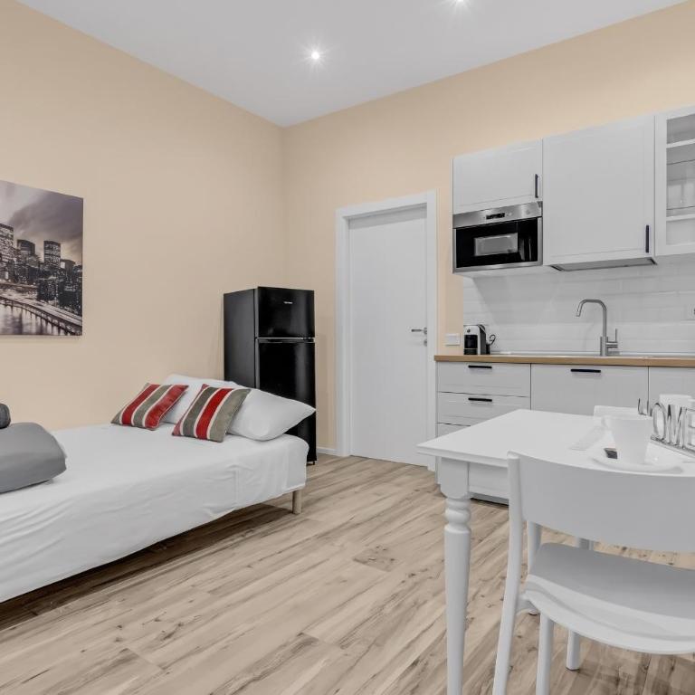Modern & Cozy Apartment near Metro M1 Villa San Giovanni Wi-Fi e AC D14 - Appartement 1 Chambre - 8
