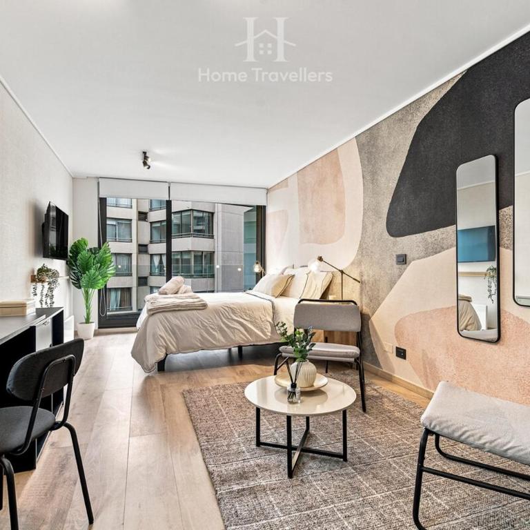 HT Studio in Las Condes with terrace and parking - Apartamento de 1 dormitorio - 1