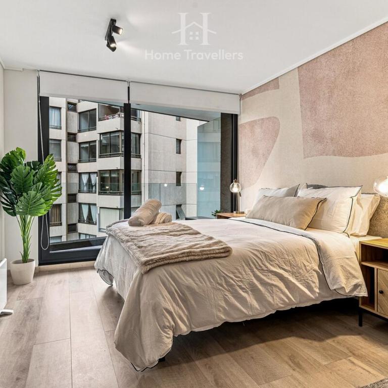HT Studio in Las Condes with terrace and parking - Apartamento de 1 dormitorio - 5