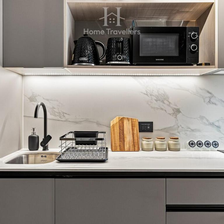 HT Studio in Las Condes with terrace and parking - Apartamento de 1 dormitorio - 13