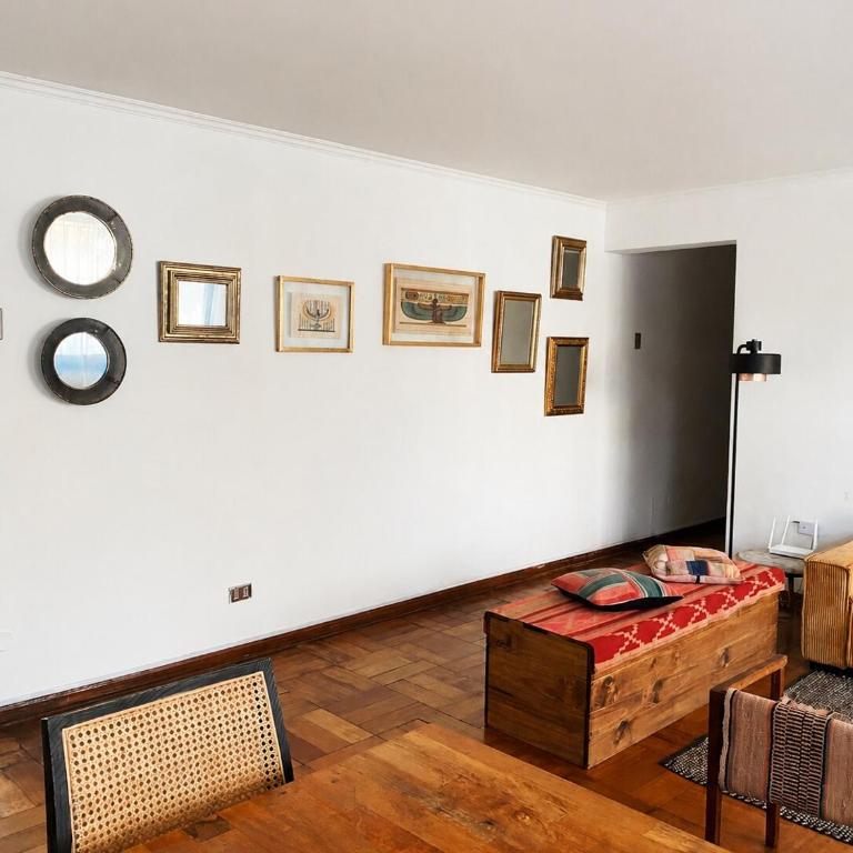 A pasos de Sky Costanera 10 pax parking - One-Bedroom Apartment - 12